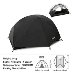 Ultralight Nylon Camping Tent
