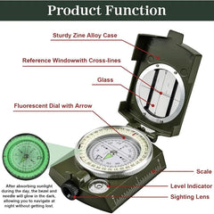 Tactical Survival Military Compass
