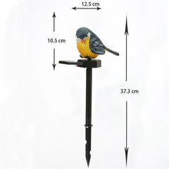 Solar Outdoor Resin Bird Light
