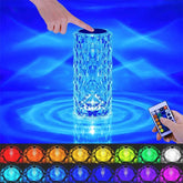 16 Colors LED Crystal Table Lamp