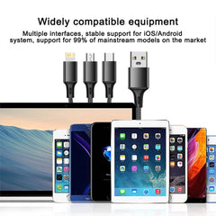 3 In 1 USB Fast Charging Cable