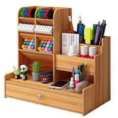 Wooden Desk Organiser