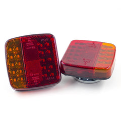 2 pcs Wireless Truck Warning Lights