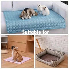 Pet cooling pad bed