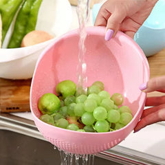 Rice Sieve Plastic Colander