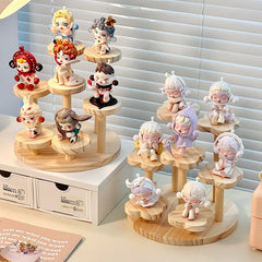 Wooden Figurine Holders & Racks
