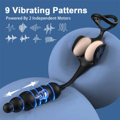 Prostate Massager Thrusting Anal Vibrator