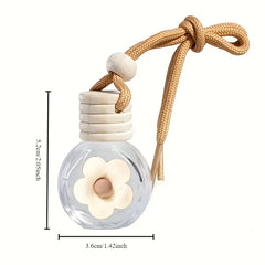 Car Aromatherapy Glass Bottle