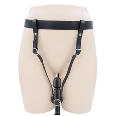 Leather Forced Orgasm Belt,