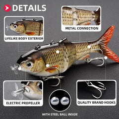 Robotic Swimming Fishing Lures