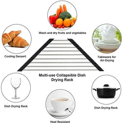 Triangle Dish Drying Rack