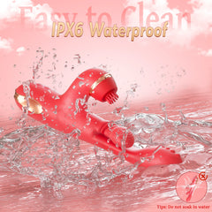 5 IN 1 Tapping Thrusting Dildo Vibrator