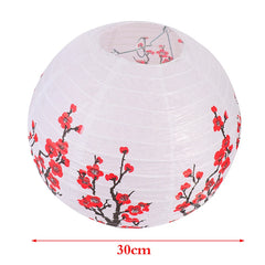 Plum Blossom Paper Lanterns