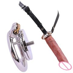 Flat Chastity Cage