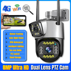 Dual Lens 4G Camera