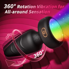 Anal Plug Vibrator Remote Control