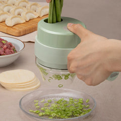 4 in 1 Handheld Electric Vegetable Cutter