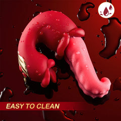Tongue Licking Clitoral Vibrator for Women