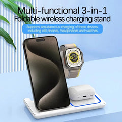 3 in 1 Wireless Charger Holder