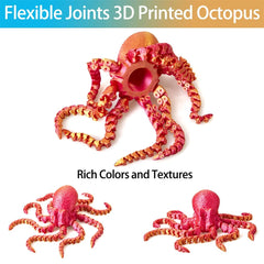 3D Printed Octopus Figurine