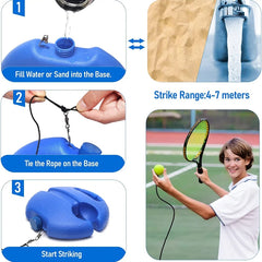 Tennis Trainer With Tennis Bounce Ball