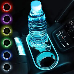 7 Colors Cup Holder LED Light