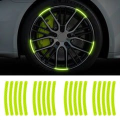 Car Wheel Hub Reflective Stripes