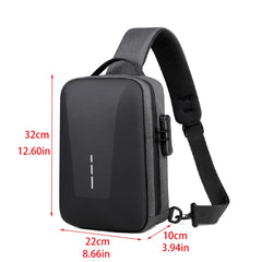USB Charging Port Shoulder Bag