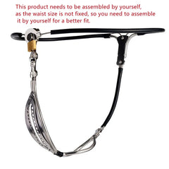 Female Chastity Belt with Poop Hole