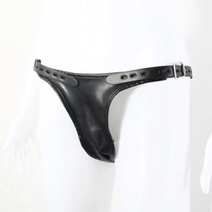 Leather Strapon Harness