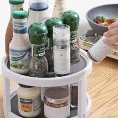 360° Rotating Spice Rack Organizer