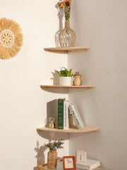 Scalloped Corner Storage Rack