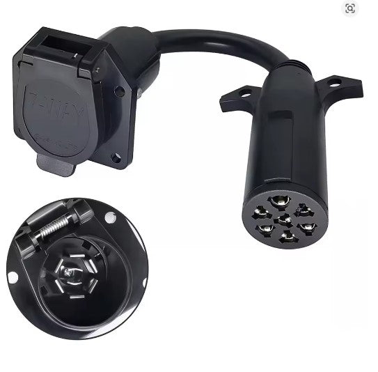 Wireless Magnetic Trailer Tail Light +  RV Trailer Adapter