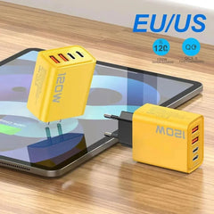 4 Ports  USB Type C Charger
