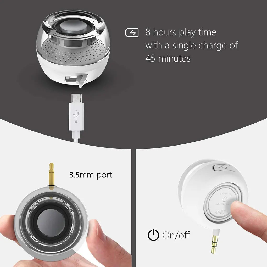 Wireless Powerful Crystal Speaker