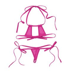 See-through Mesh Micro Bikini