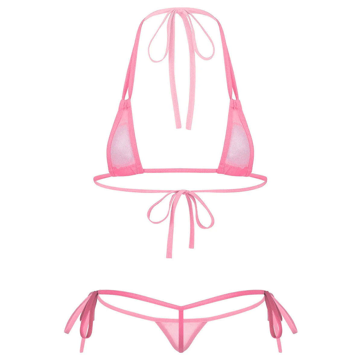 See-through Mesh Micro Bikini