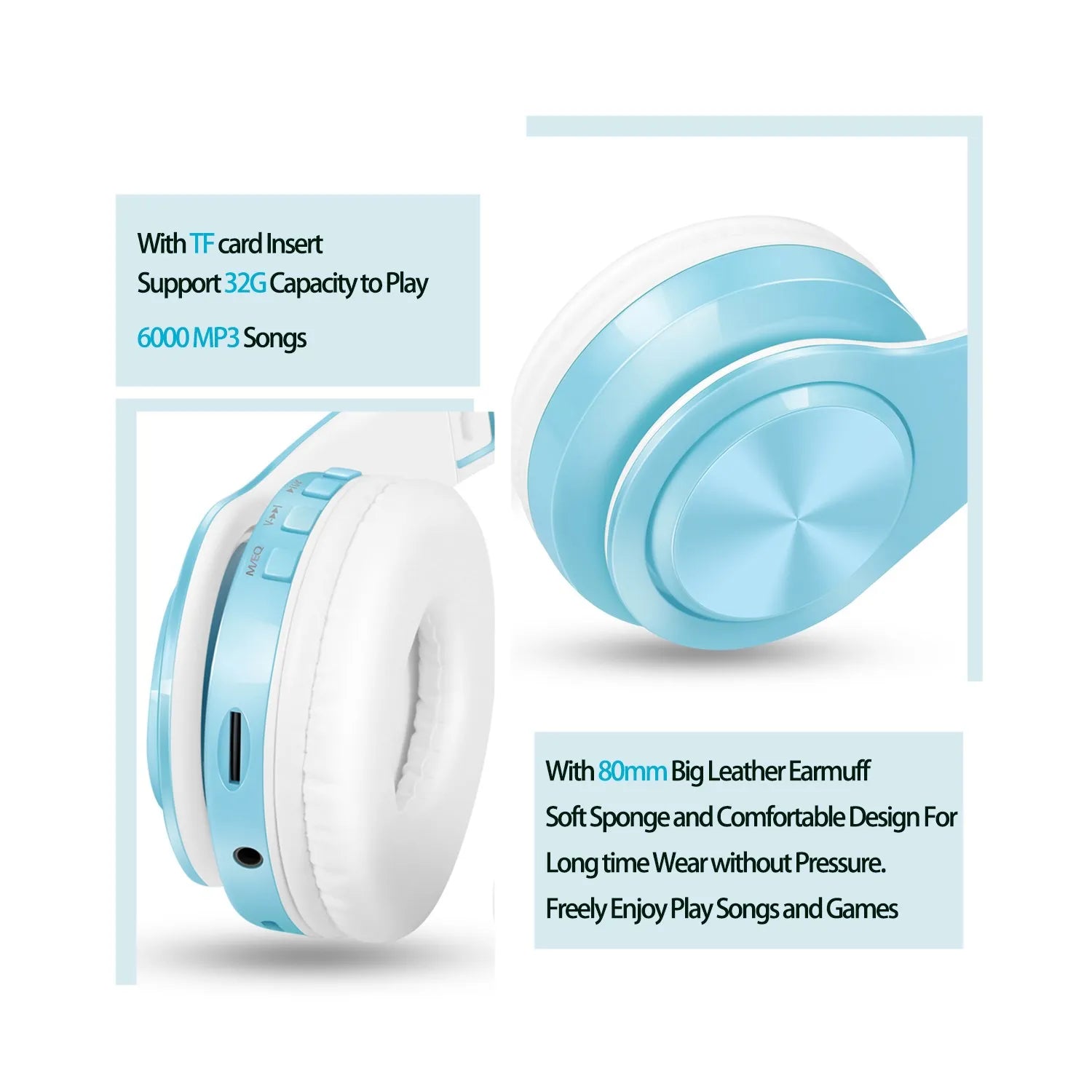Stereo  Mp3 Bluetooth Headset