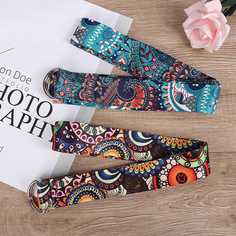 D-Ring Belts Yoga Strap