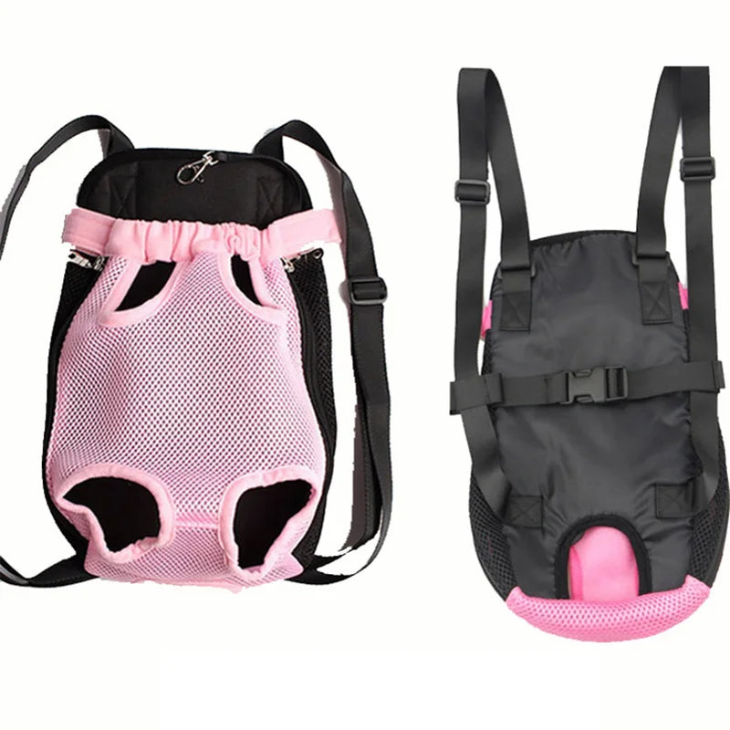 Denim Pet Dog Backpack