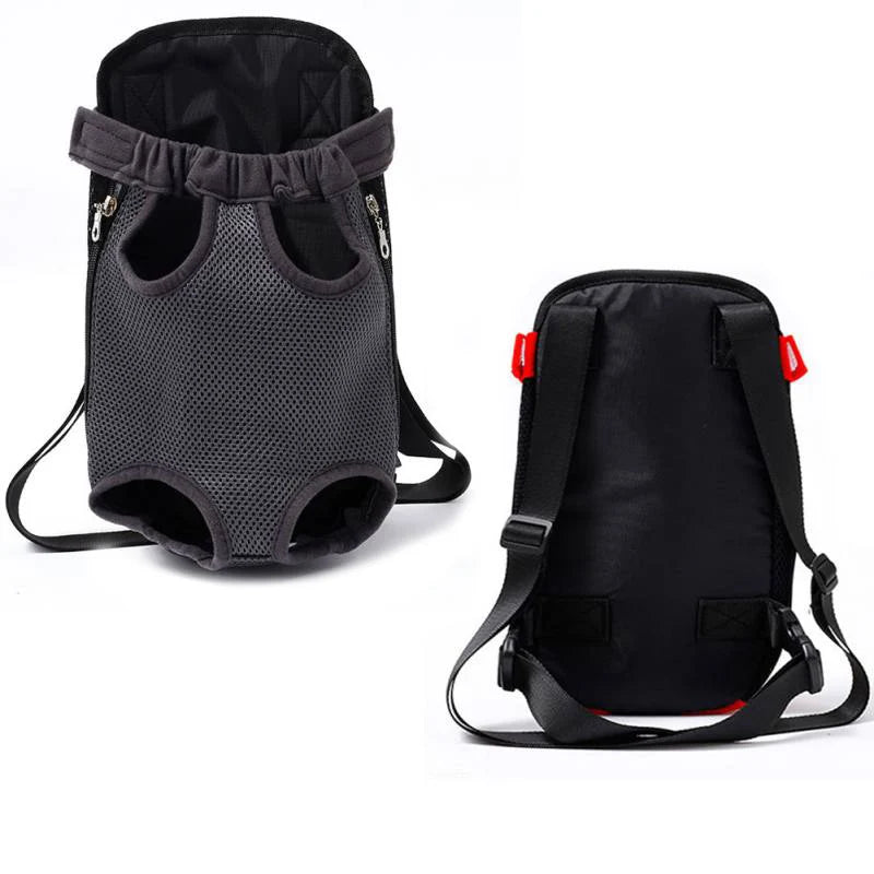 Denim Pet Dog Backpack