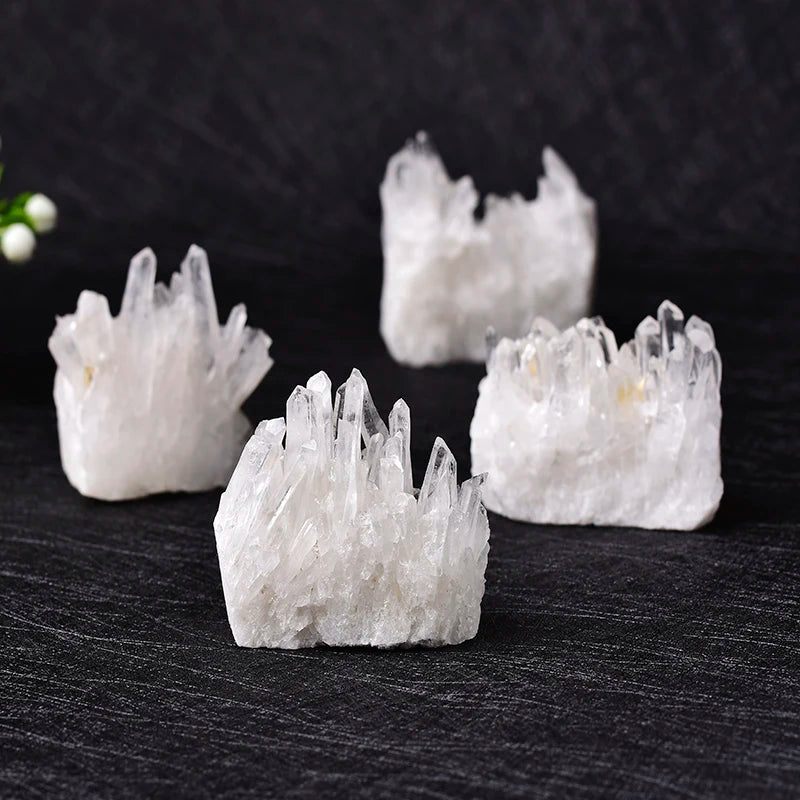 Natural White Crystal Cluster