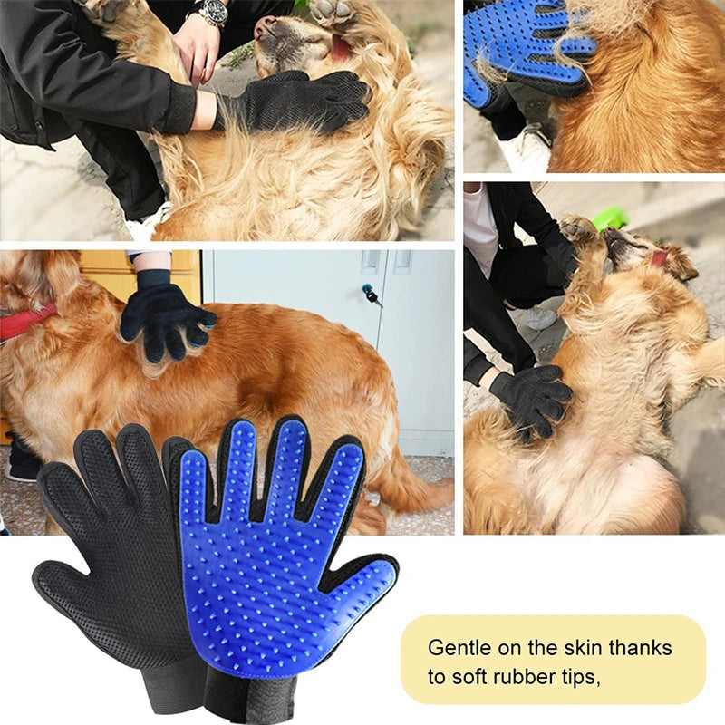 Silicone Pet  Grooming Gloves
