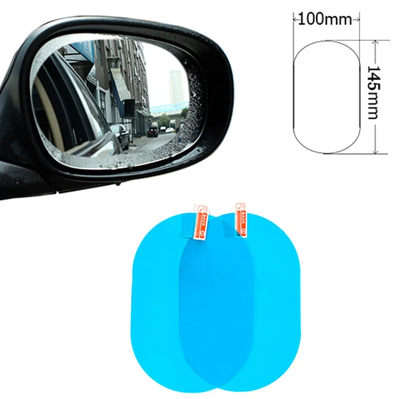 2 Pcs Car    Rearview Mirror  Film