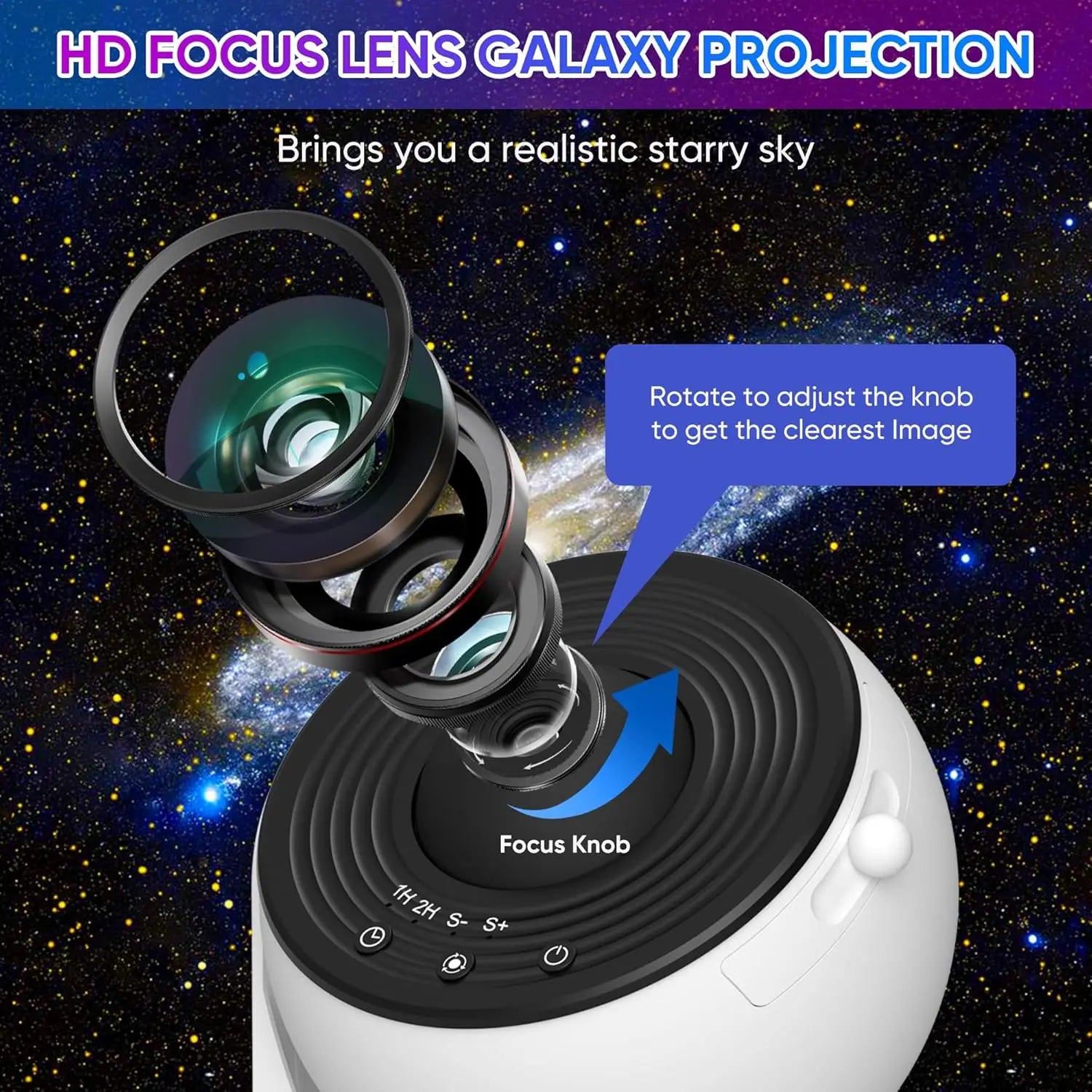 Star Projector Night Light