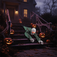 Electric Halloween Crawling Zombie