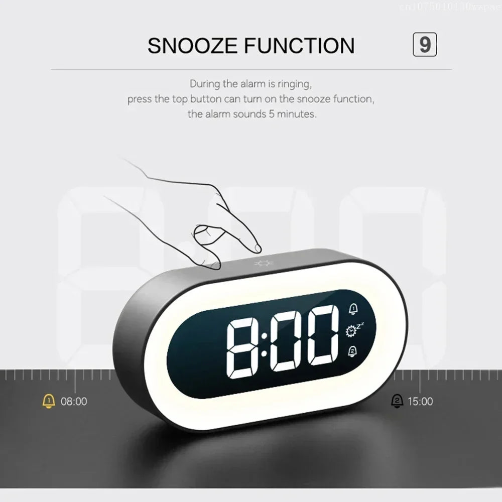 LED Digital Alarm Clock