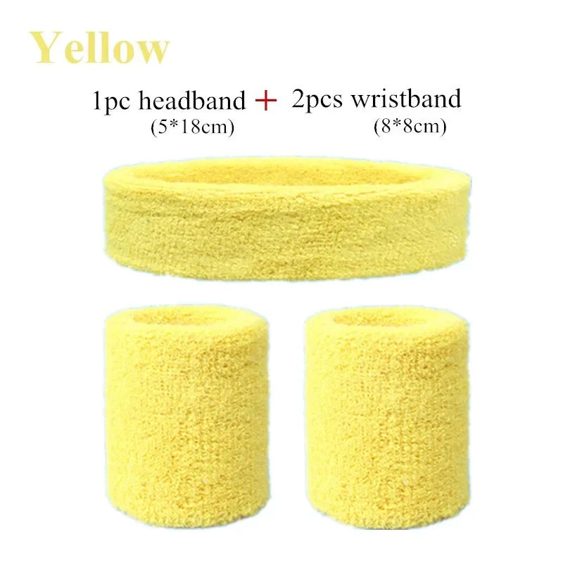 Sports Headband and Wristband