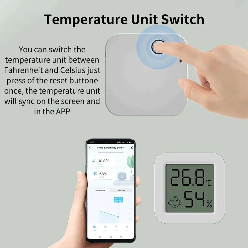 Humidity Sensor LCD Thermometer