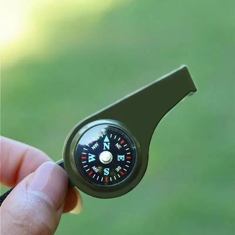Survival Whistle with Compass